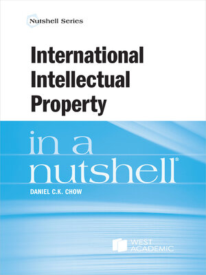 cover image of International Intellectual Property in a Nutshell
